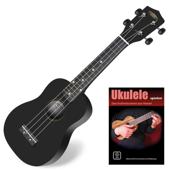 Classic Cantabile Sopran Ukulele US-100 - Einsteiger Ukulele mit warmem Klang, leicht spielbar, idea