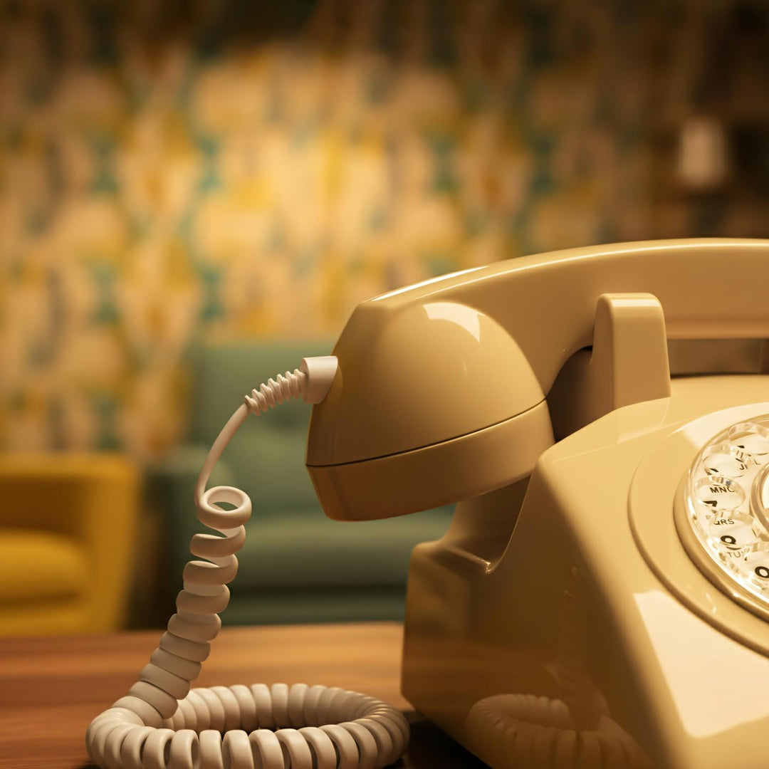 Retro Telefon Wählscheibe/Festnetztelefon Retro/Telefon mit Schnur/Telefon mit Wählscheibe/Telefon R