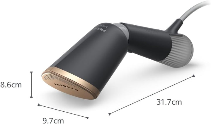 Philips Dampfglätter 5000-Serie – 35 Sekunden Aufheizen, kontinuierlicher Dampf, zwei Wassertanks, E