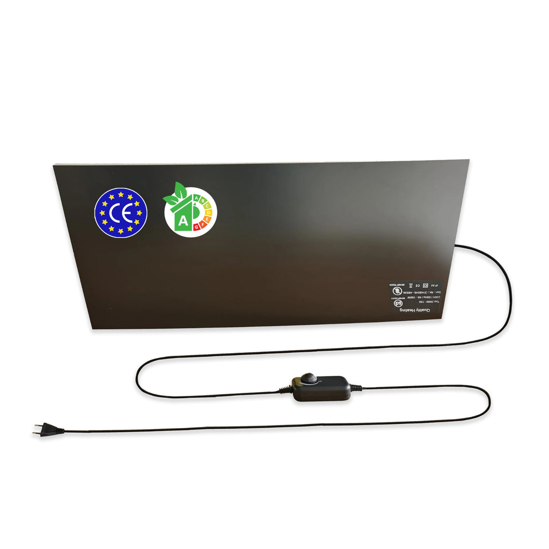 Infrarot Tischheizung 150W Selbstklebend – Carbon Infrarot Schreibtischheizung mit Faserplatte und G