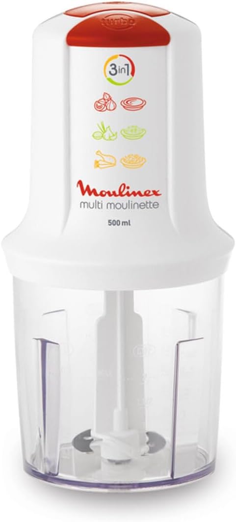Moulinex - Hakmolen multi moulinette 400w - 500ml - 200gr - 2 snelheden