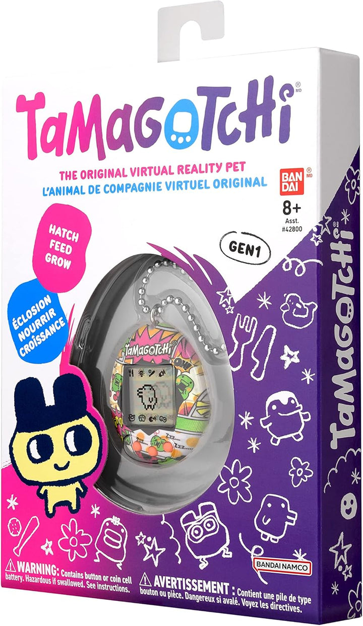 Bandai-Tamagotchi 42969 Virtuelles Haustier, Kuchipatchi Comic Book, Kuchipatchi Comic Book