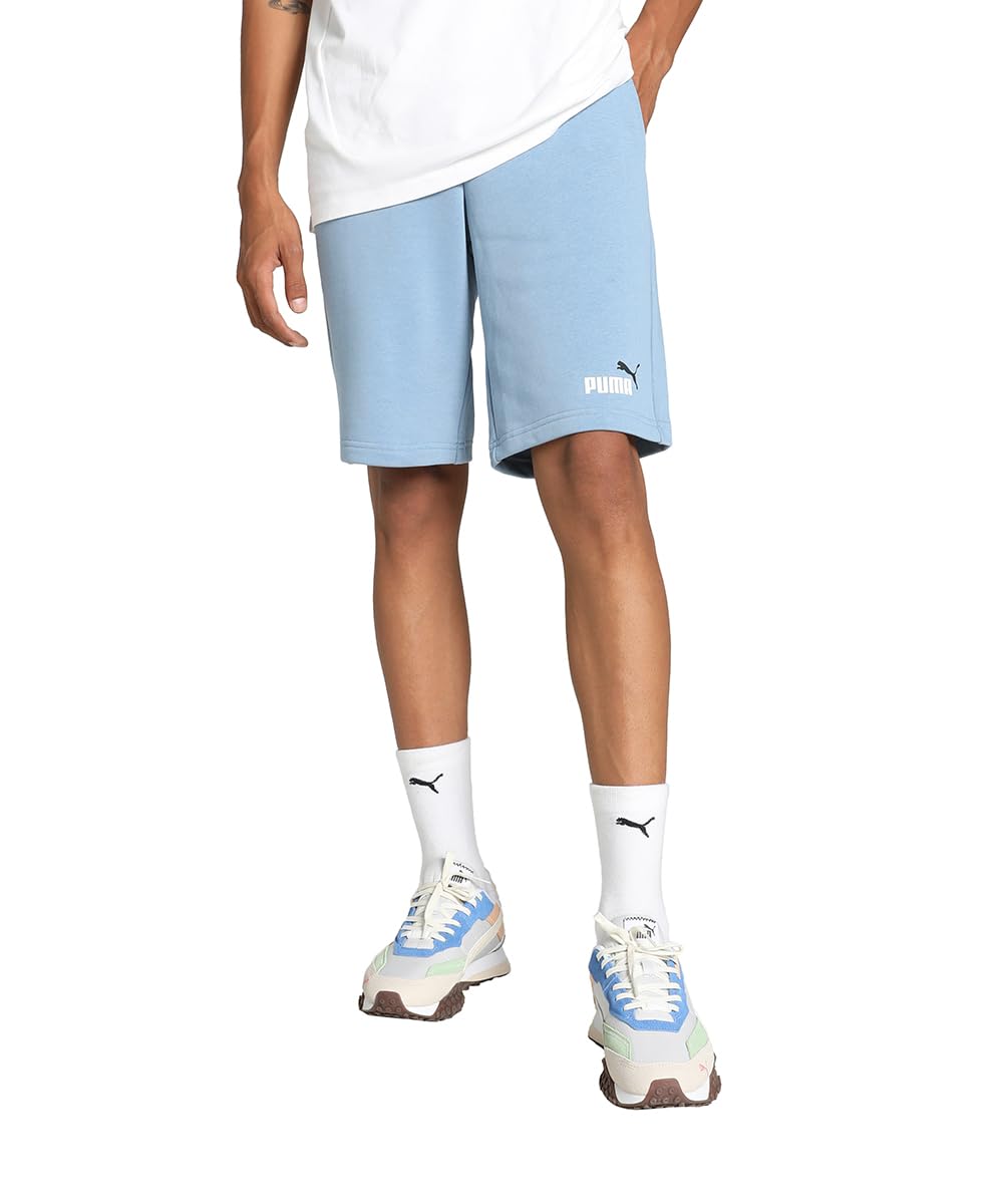 PUMA Herren Strick-Shorts ESS+ 2 Col Shorts 10" XS Zen Blue, XS Zen Blue