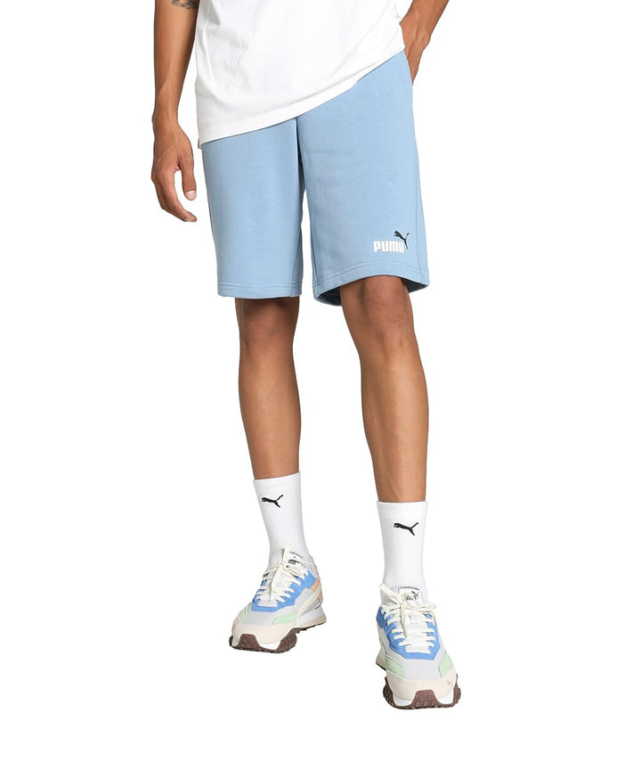 PUMA Herren Strick-Shorts ESS+ 2 Col Shorts 10" XS Zen Blue, XS Zen Blue
