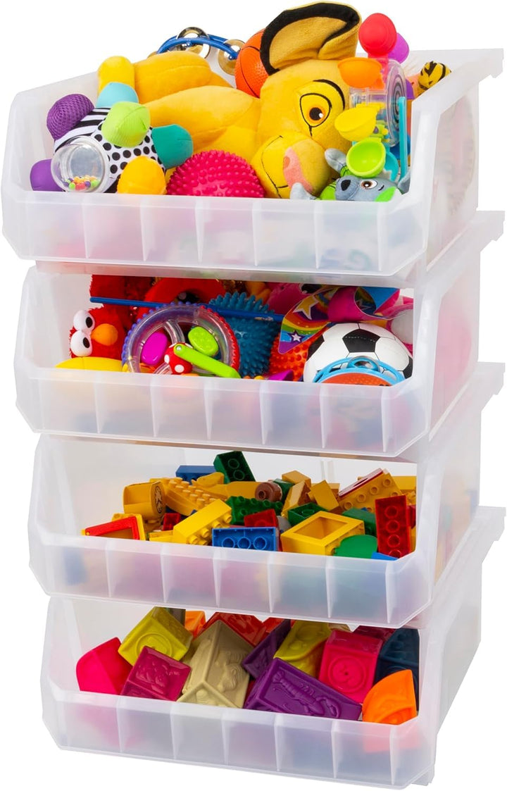 Kunststoffbehälter zur Organisation und Aufbewahrung, für Schrank, Küche, Büro, Garage oder Speiseka