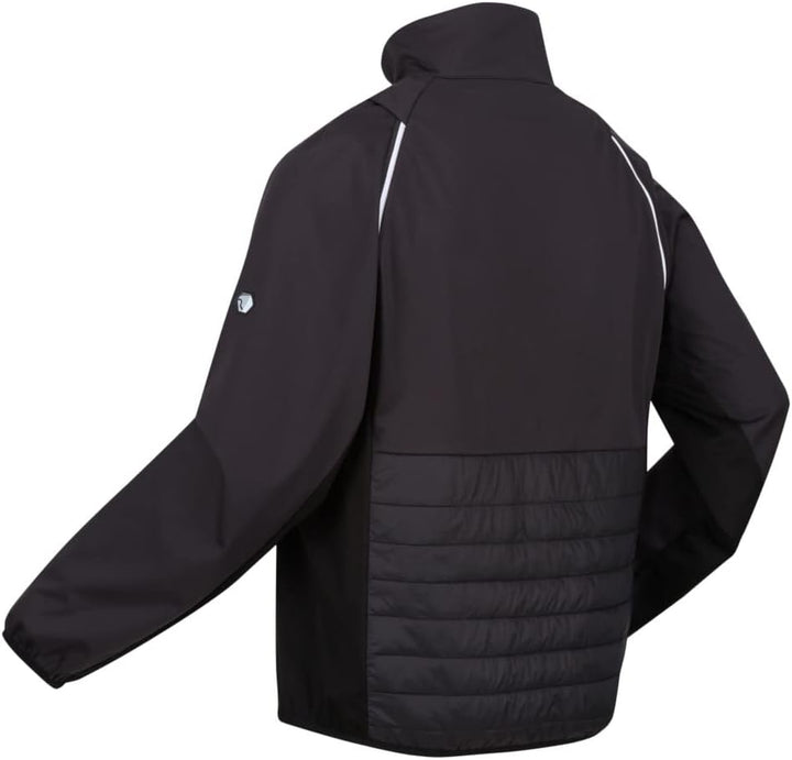 Regatta Herren 2in1 Daunenjacke/Weste Steren Hybrid XXL Ash/Black, XXL Ash/Black