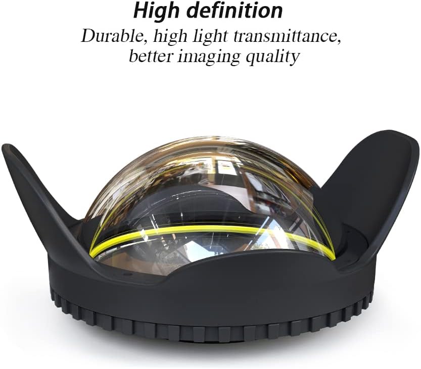 Sea Frogs 67mm Kuppelhafen Dome Port Objektivzubehör für wasserdichtes Unterwassergehäuse
