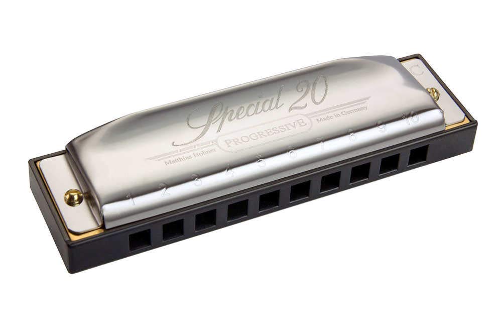 Hohner 800 223 560/20 Spezial 20-G Mundharmonika Single, Single