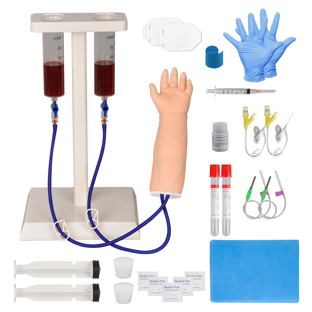 MedEduQuest Pädiatrie-IV- und Phlebotomie-Übungshandset Pediatrischer IV-Arm, Pediatrischer IV-Arm