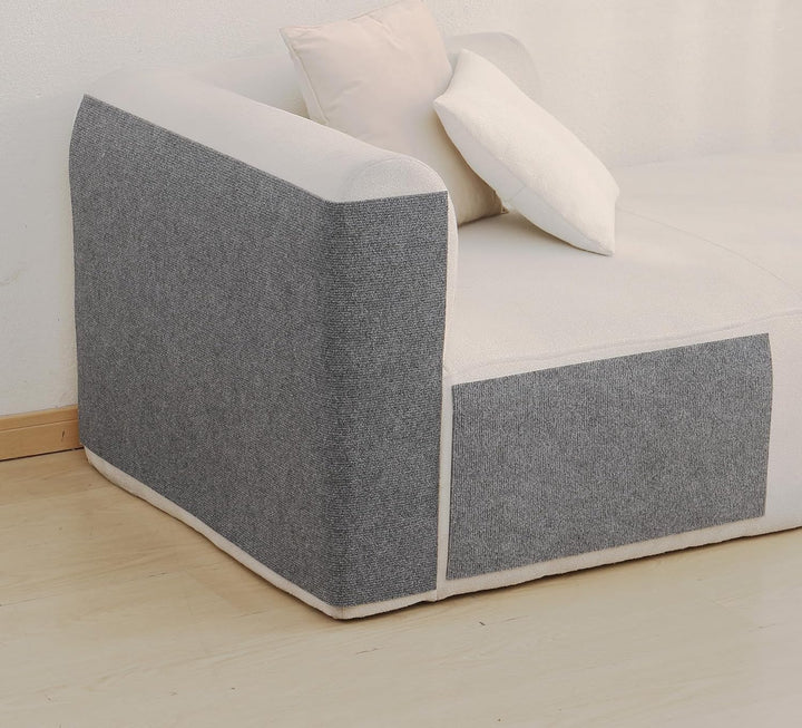Kratzpads für Katzen, 200 cm x 40 cm, Selbstklebend – DIY Katzenkratzmatte aus strapazierfähigem Pol