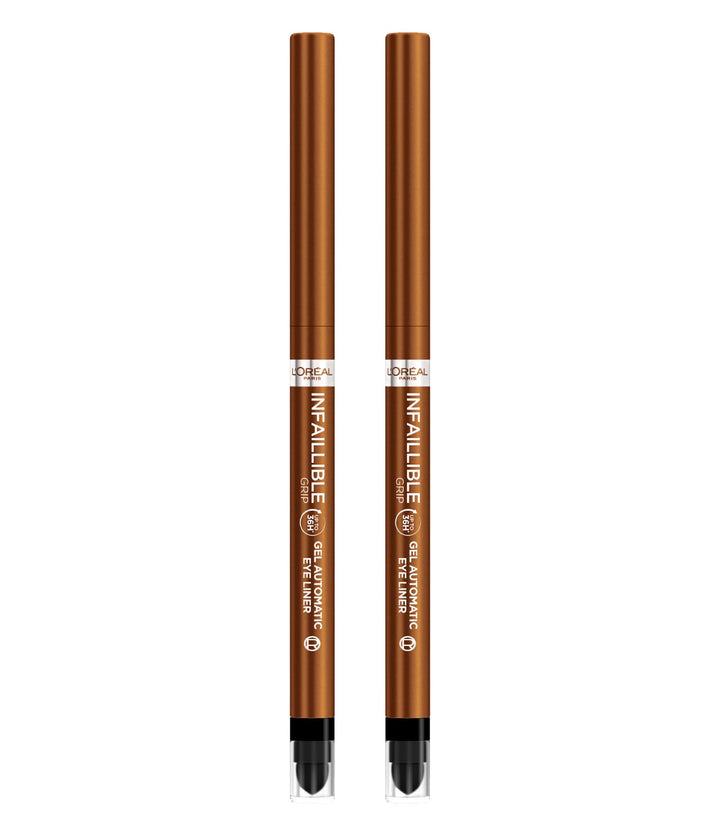 L'Oréal Paris Infaillible Grip Automatischer Eyeliner aus Gel Bronze Blaze Espresso mit langem Halt