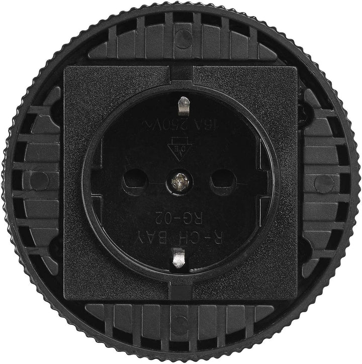 revolt Solarpanel 20 Watt: Solarpanel (20 W) mit Akku, Laderegler und 230-V-Wandler (Solarpanel mit