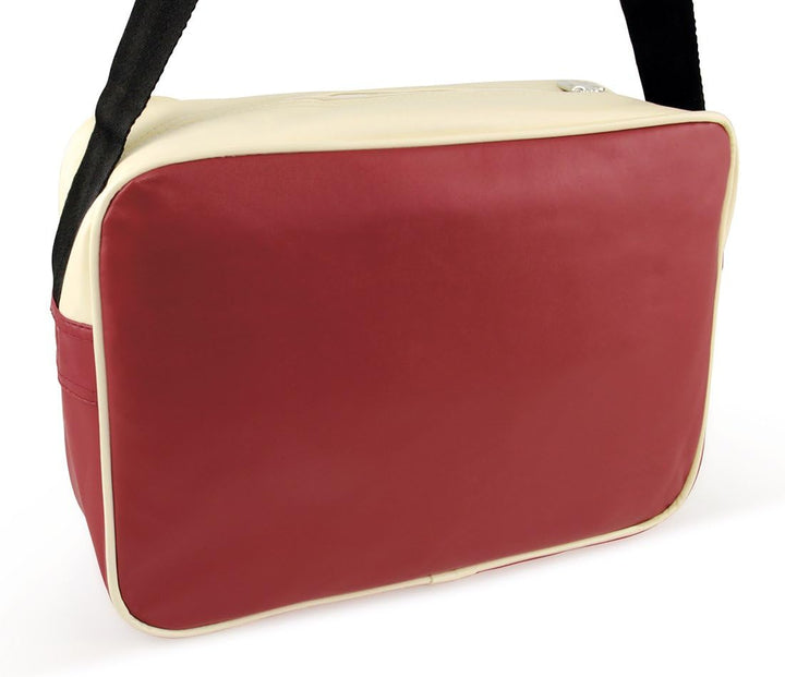 BRISA VW Collection - Volkswagen Schulter-Umhänge-Reise-Tasche-Freizeit-Bag mit VW T1 Bulli Bus Moti