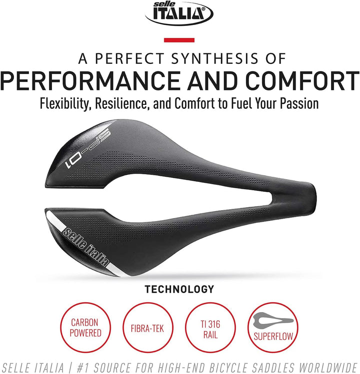 Selle Italia Unisex – Erwachsene Sp01 Boost Ti316 Sf Sättel Einheitsgrösse Mehrfarbig, Einheitsgröss