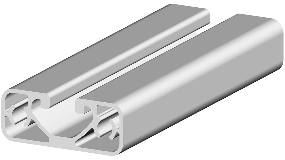 RS PRO Serie 2 Alu Strebenprofil 40 x 16 mm, 1-fach Nut 8mm, Länge 3000mm