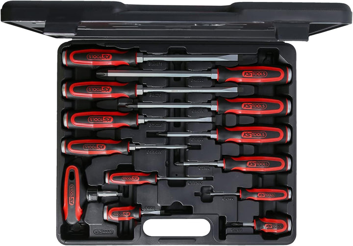 KS Tools 151.1150 ERGOTORQUEmax Schlagkappen-Schraubendreher-Satz, 13-tlg