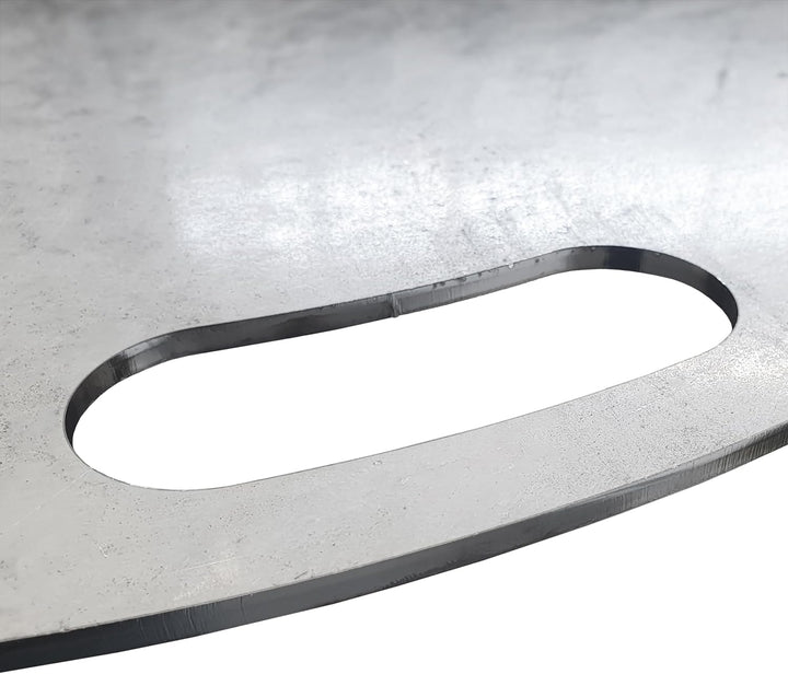 Feuerplatte/Grillplatte 60cm aus 5mm Stahl