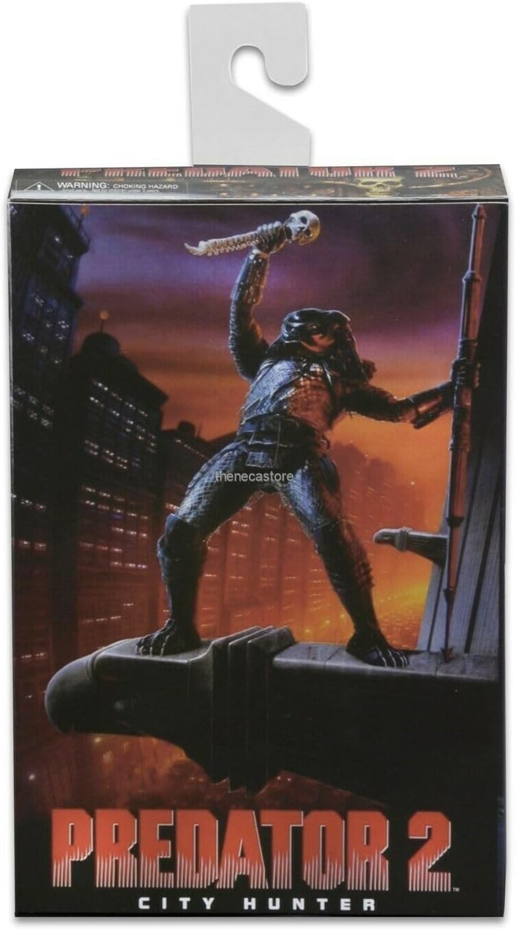 NECA NECA51549 Predator 2 7" Actionfigur Ultimate City Hunter Material: Kunststoff, 18 cm
