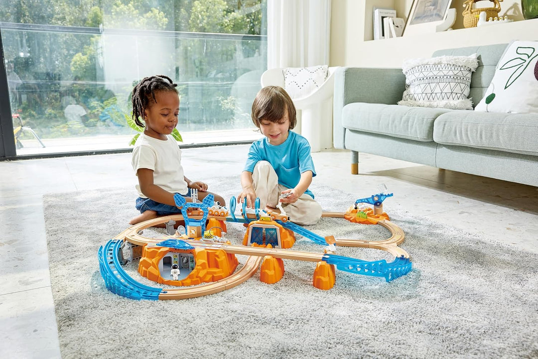 Hape Zugset Mars-Erkundung, Eisenbahn-Set, ab 3 Jahren
