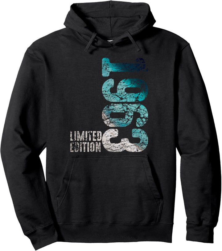 61. Geburtstag Mann Frau 61 Jahre 1963 Deko Lustig Geschenk Pullover Hoodie
