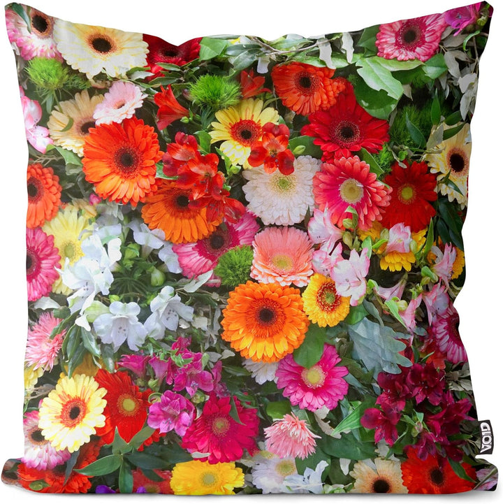 VOID Blumenmischung Kissenbezug Kissenhülle Sofakissen Kissen Deko Outdoor-Kissen Dekokissen, Kissen