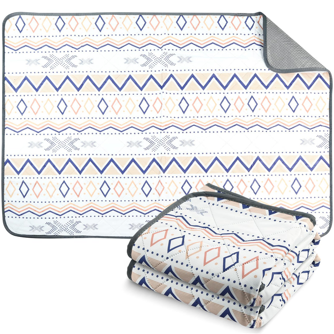 Waschbar Welpen unterlagen, 2Pack 92x122cm Schnell Absorbierend Pipimatten für Hunde, wasserdichte H