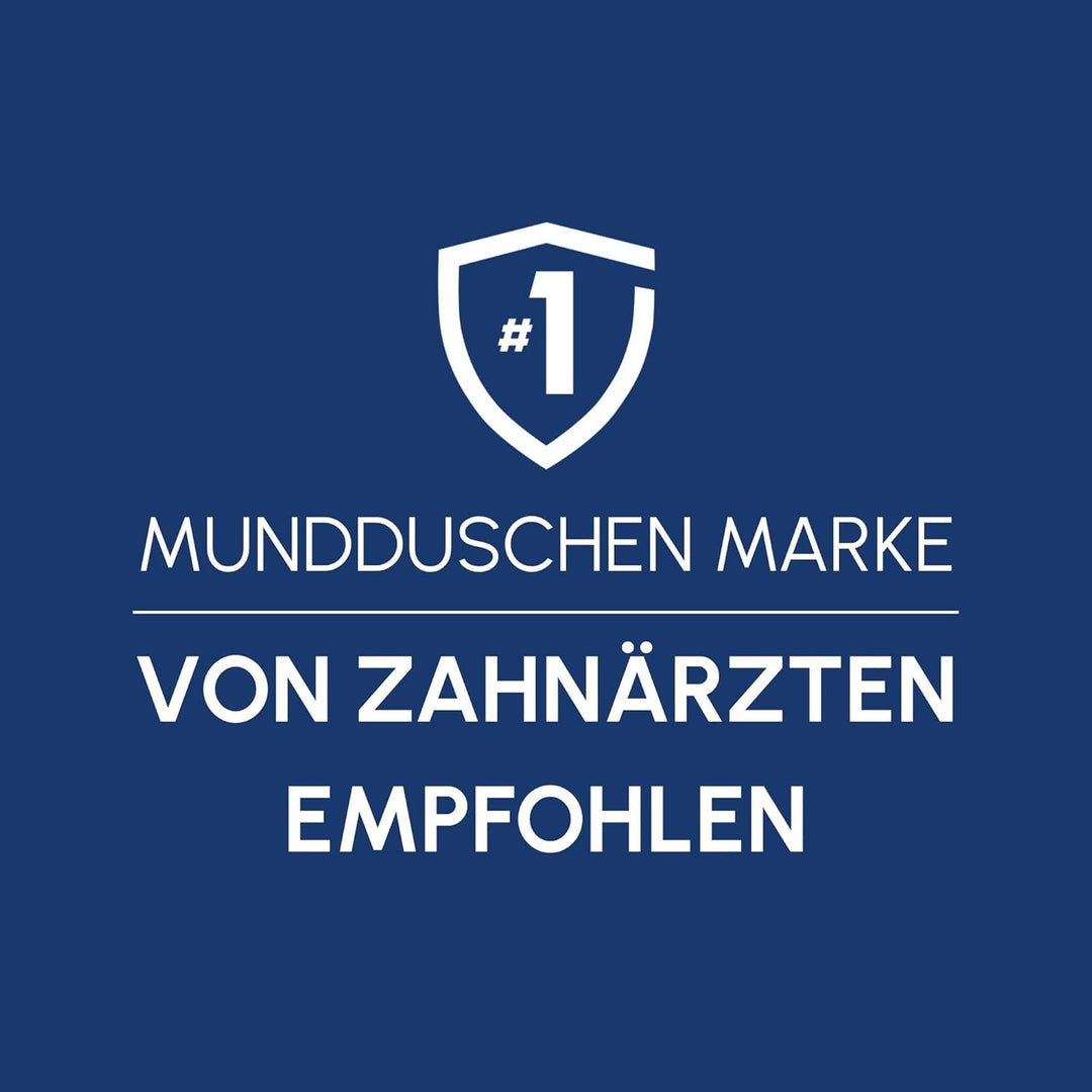 Waterpik Pulse Munddusche kabellos, Professionelle 99,9% Plaque Entfernung, 2x Intensitätsmodi, Zahn