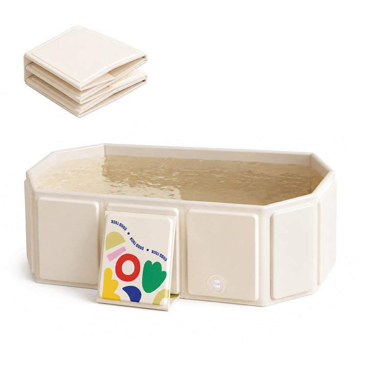 Faltbare Badewanne für Kinder, Tragbare Badewanne, Grosse Kleinkindbadewanne, Tragbares Duschbecken,