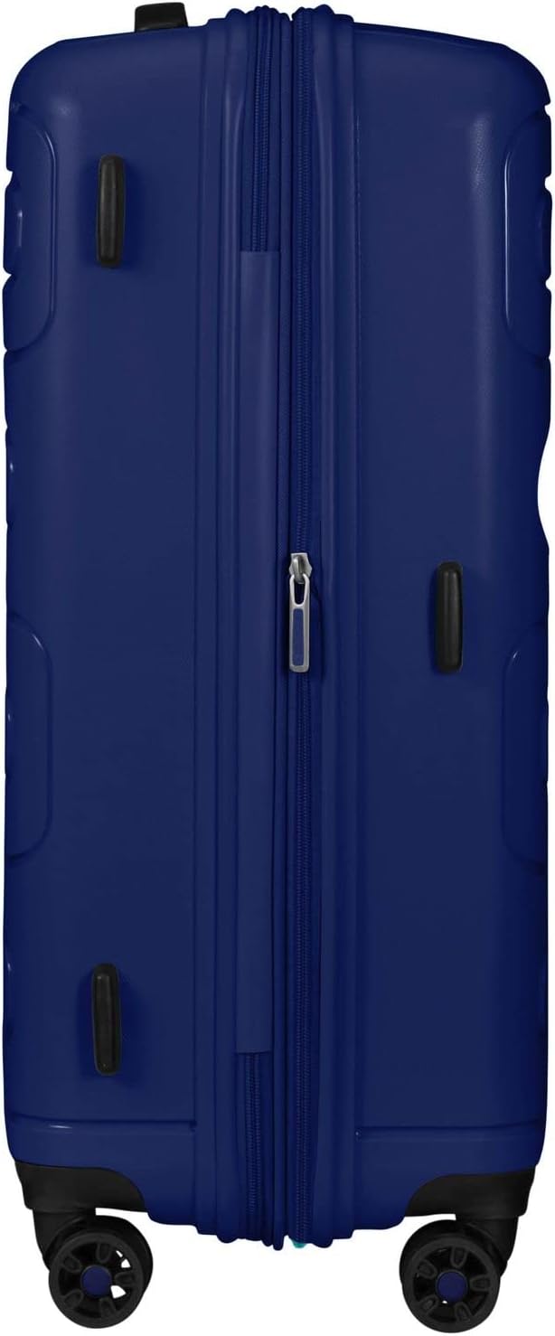 American Tourister Sunside - Spinner M Erweiterbar Koffer, 67.5 cm, 72.5/83.5 L, Blau (Dark Navy) Bl