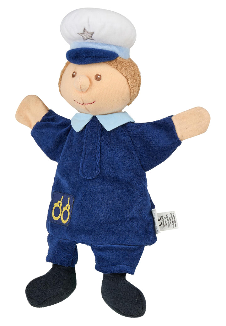 Sterntaler 3601645 Handpuppe Polizist, 29 x 27 x 9 cm, Blau