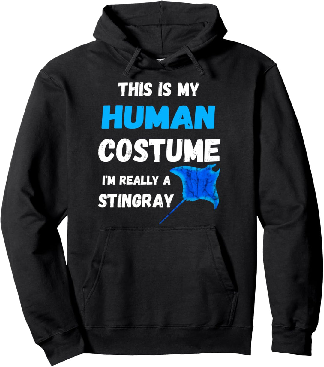 Manta Rochen Kostüm Stachelrochen Ozean Meeresbewohner Pullover Hoodie