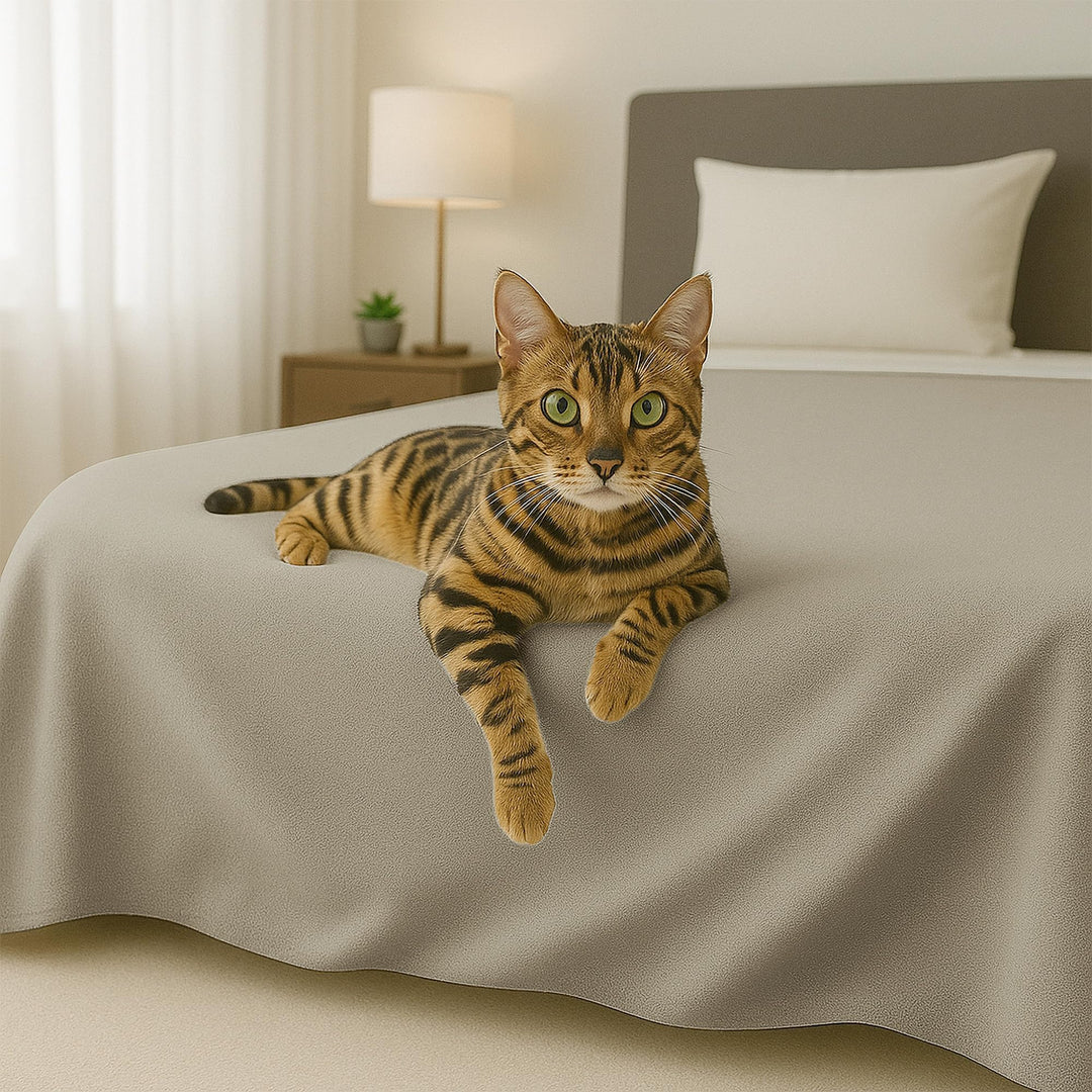 Byour3 - Bettüberwurf Bio-Baumwolle Gemischte Doppelbett Einzelbett Queen Size Bettdecke Sommer Früh