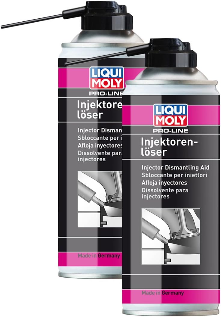 2x LIQUI MOLY 3379 Pro-Line Injektorenlöser Lösemittel Glühkerzen Zündkerzen