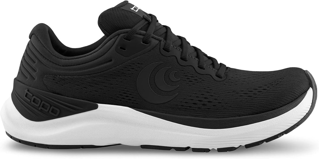 Topo Athletic Herren Ultrafly 4 Low-top 41.5 EU Schwarz Weiss, 41.5 EU Schwarz Weiss