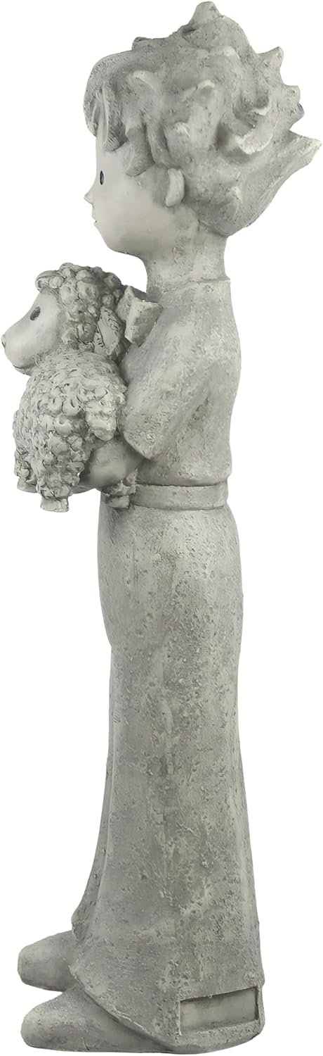 Vidroflor Kunststein Der Kleine Prinz - Prinz mit Schaf © Antoine de Saint-Exupéry, Klein, Leicht, B