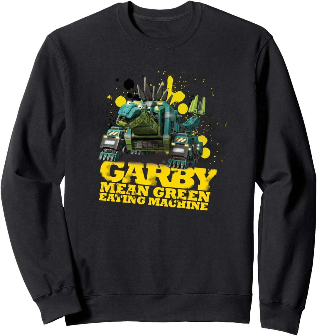 DinoTrux Garby Green Essmaschine Sweatshirt
