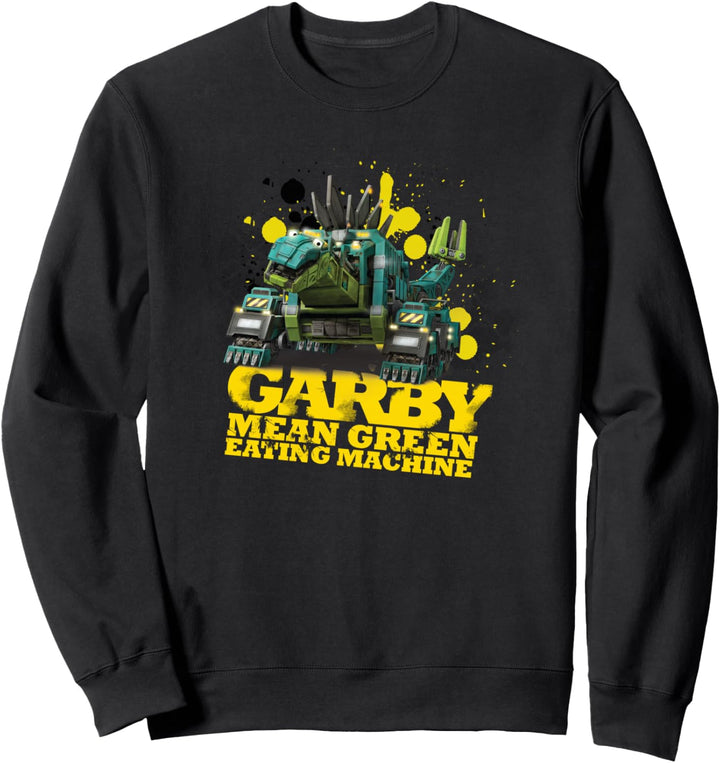 DinoTrux Garby Green Essmaschine Sweatshirt
