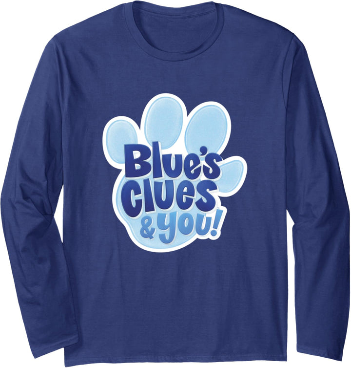 Blue's Clues & You Logo Langarmshirt