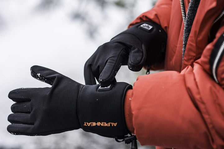 Alpenheat Beheizter Unterziehhandschuh, L