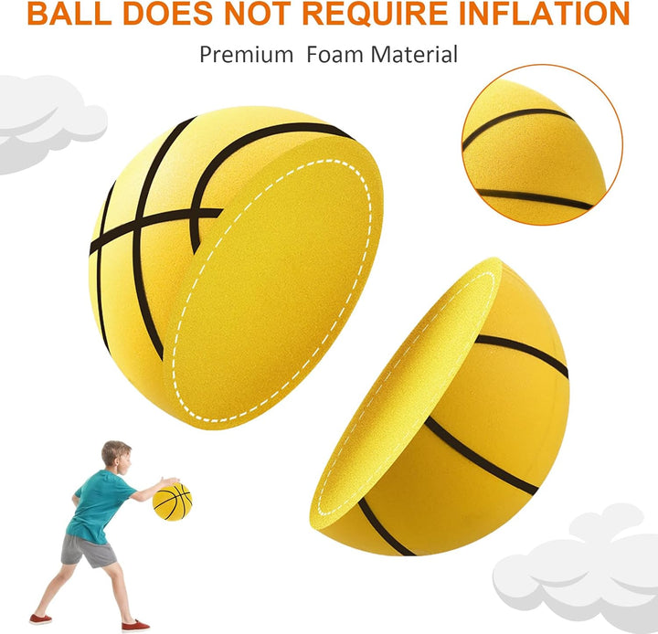 Silent Basketball, Lautlose Basketball, Schaumstoffball Für Das Training im Raum, Lightweight Traini