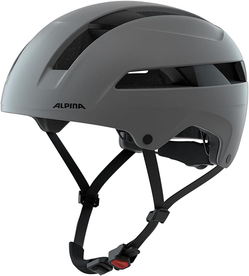 ALPINA SOHO - Extrem Robuster, Leichter & Individuell Anpassbarer Urban Fahrradhelm Für Erwachsene c