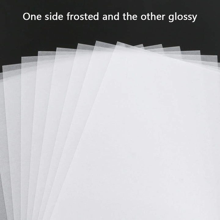 Auihiay 50 Stück Blank Shrink Plastikblätter Schrumpfen Papierblätter für Kinder Kreatives Basteln,