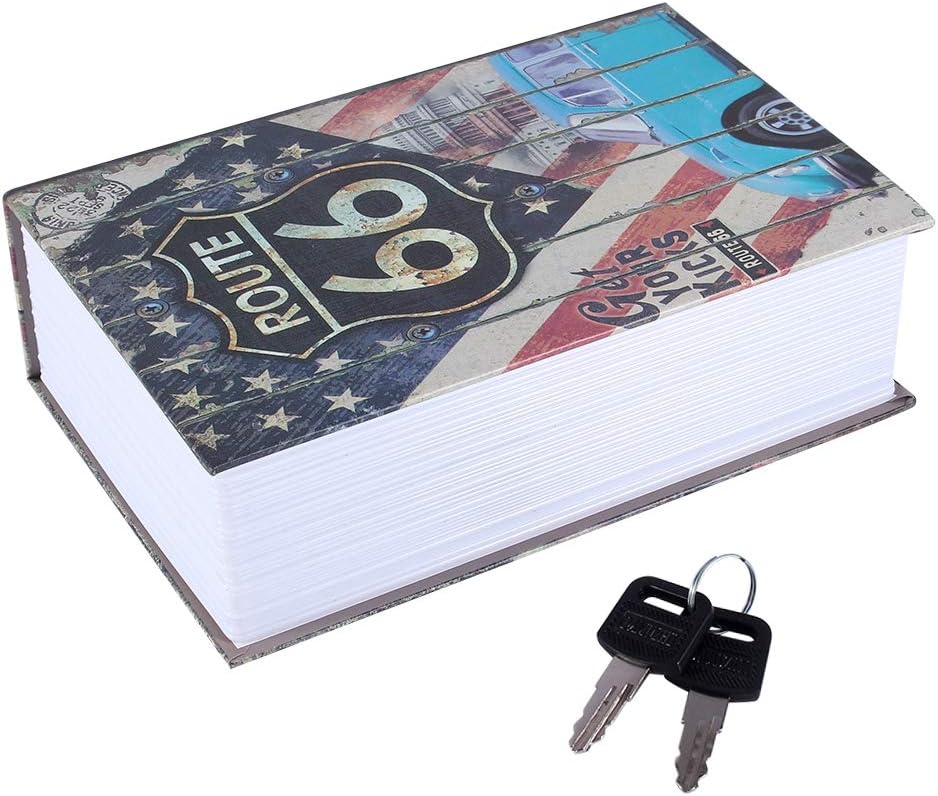 Wörterbuch-Buch-Geheimnis-Safe-Sicherheits-Box Wörterbuch-geformte Versteckte Geheimbuch-Safe-Umleit