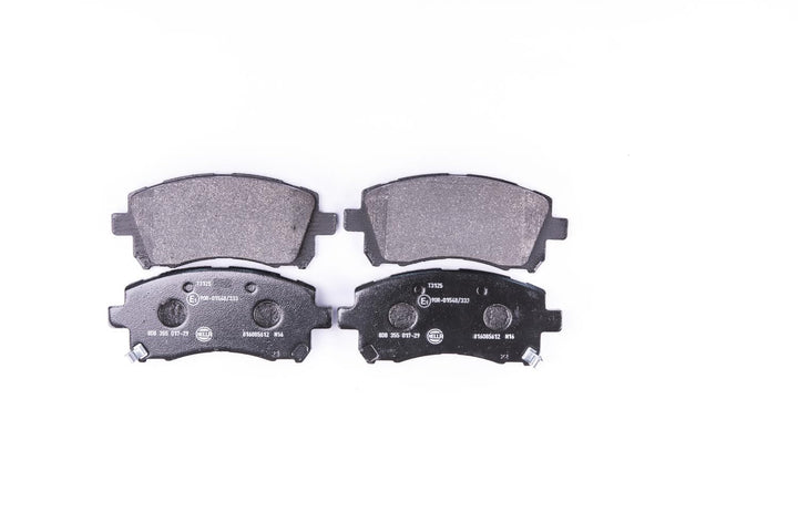 HELLA PAGID 8DB 355 017-291 Bremsbelagsatz - T3125 - Dicke/Stärke: 17mm - Bremssystem: Akebono - mit