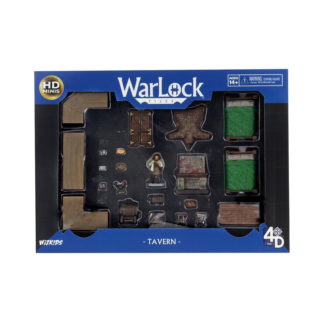 WizKids LLC, Warlock Tiles: Accessory-Tavern, Accessory, Ages 14+ WarLock Fliesen: Zubehör - Taverne