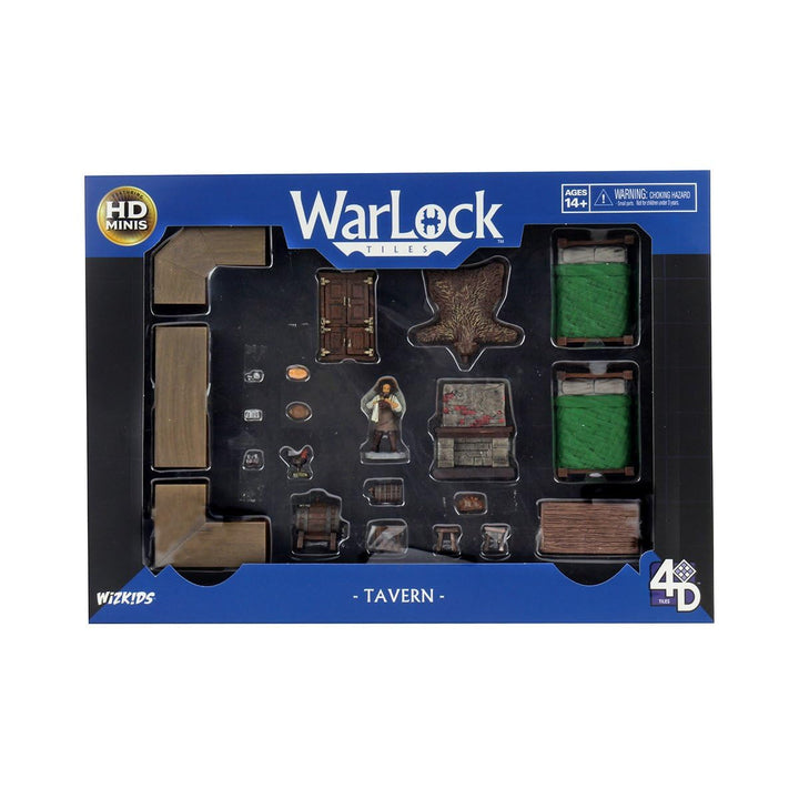 WizKids LLC, Warlock Tiles: Accessory-Tavern, Accessory, Ages 14+ WarLock Fliesen: Zubehör - Taverne