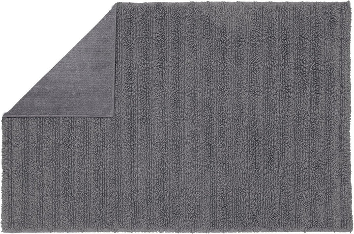 Kleine Wolke Badteppich Yara, Farbe: Schiefer, Material: 100% Baumwolle, Grösse: 50x 60 cm 50x 60 cm