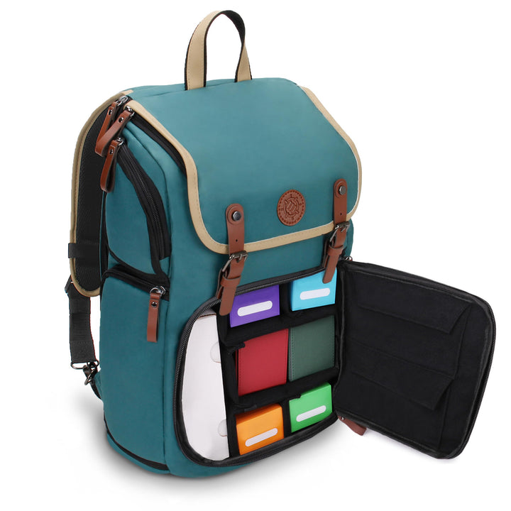 Enhance Sammelkarten-Aufbewahrungsbox-Rucksack in voller Grösse für Spielkarten – Platz für Kartenor