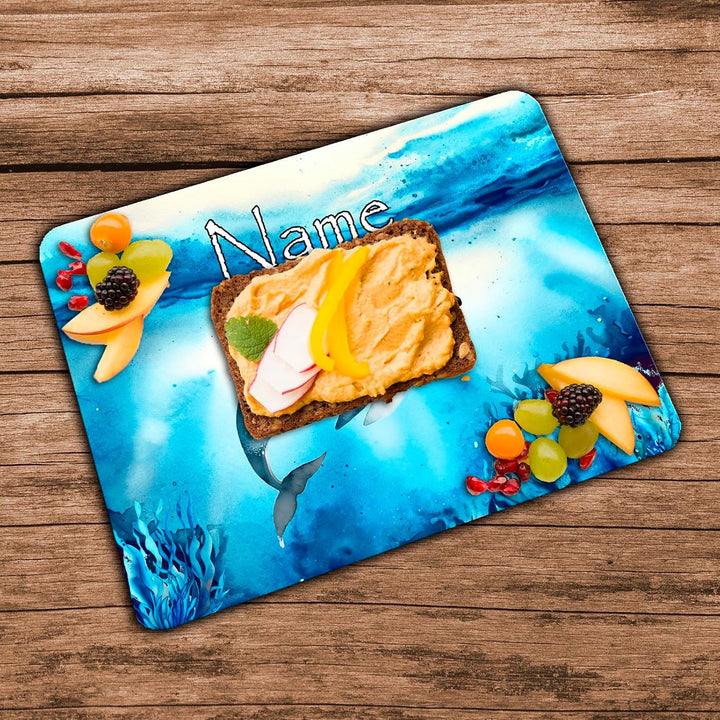 Vesperbrettchen mit Name/Frühstücksbrettchen Brotzeitbrettchen Schneidebrettchen mit Motiv und Perso