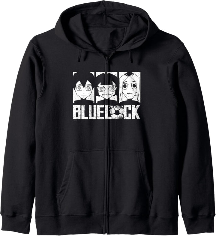 Blue Lock Yoichi Isagi Meguru Bachira Gin Gagamaru Portrait Kapuzenjacke